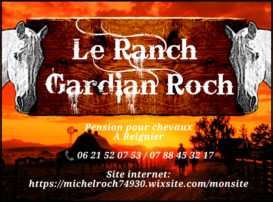 Pension pour chevaux Le Ranch Gardian Roch